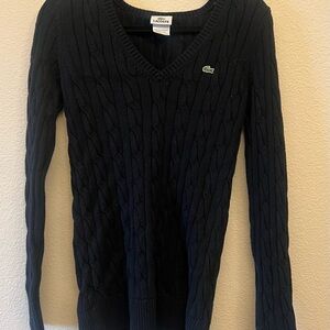 Lacoste Women’s Black Sweater
